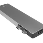هب RayCue UC2202 من Type-C إلى 7 منافذ مع HDMI بدقة 4K وقارئ بطاقات وشحن 100 واط thumbnail 4
