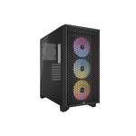 كيس Corsair 3000D Mid-Tower Black Tempered Glass thumbnail 1