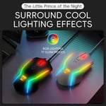 R8 G203 Wired Gaming Mouse 8000 DPI RGB Black thumbnail 2