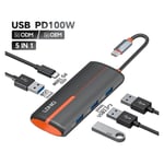 محول USB LDNIO DS-25U 5-Port USB 3.0 100W PD thumbnail 3