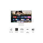 شاشة Samsung M80D 32 انج 3840x2160 60Hz VA أبيض thumbnail 4