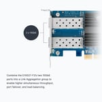 محول Synology E10G21-F2 Dual-Port 10GbE SFP+ PCIe 3.0 x8 thumbnail 4