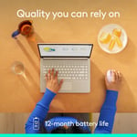 ماوس Logitech M196 1000 DPI لاسلكي رمادي thumbnail 24
