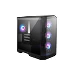 MSI MAG PANO M100R PZ Micro-Tower Black Tempered Glass Case thumbnail 6