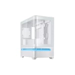 كيس ASUS Prime AP202 Micro-ATX أبيض thumbnail 1