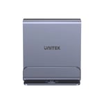 شاحن Unitek DisplayLink محطة توصيل Triple 4K 100W PD رمادي thumbnail 19