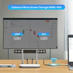 محول UNITEK Wireless HDMI Transmitter & Receiver Kit 1080p/60Hz thumbnail 7