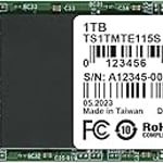 SSD Transcend MTE115 500GB NVMe M.2 2280 PCIe Gen3x4 thumbnail 4