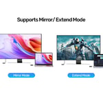 محول UNITEK USB-C إلى HDMI لاسلكي 50m 1080p@60Hz Dual-Band thumbnail 5