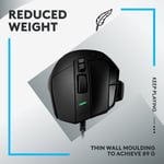 ماوس Logitech G G502 X 25600 DPI سلكي RGB أبيض thumbnail 10