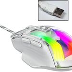ماوس Xtrike Me GM-319 6400 DPI سلكي RGB أبيض thumbnail 4