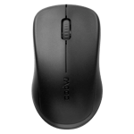 Rapoo 1680 Silent Wireless Mouse - Black thumbnail 4