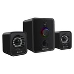 سبيكر Kisonli U-3000 2.1 قناة 11W بلوتوث أسود thumbnail 3