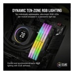 رام Corsair Vengeance RGB DDR5 32GB (2x16GB) 6000MHz أسود thumbnail 8