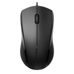 Rapoo N1600 Wired Silent Mouse - Black thumbnail 4