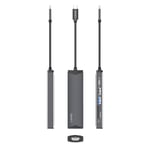 محول LDNIO DS-56H USB-C إلى متعدد المنافذ مع 100W PD و HDMI وقارئ SD/TF thumbnail 4