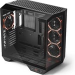 DarkFlash DY470 Mid-Tower ATX Case Black Tempered Glass thumbnail 9