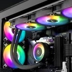 Arctic Liquid Freezer III 420 A-RGB AIO Liquid Cooler thumbnail 4