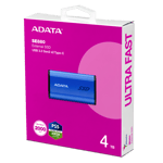 هارد خارجي ADATA SE880 4TB USB 3.2 أزرق thumbnail 16