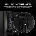 Corsair iCUE 4000D Mid-Tower Case Black Tempered Glass RGB thumbnail 9