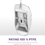 ماوس NZXT Lift 2 Symmetric 26000 DPI سلكي RGB أبيض thumbnail 5