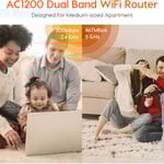 Tenda AC5 V3.0 AC1200 Dual-Band WiFi 5 Router thumbnail 6