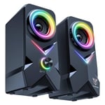 Onikuma L2 RGB USB Powered Wireless Speakers thumbnail 3
