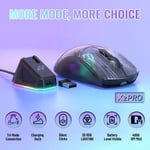 Attack Shark X2 Pro Wireless Gaming Mouse 4000 DPI Black thumbnail 2
