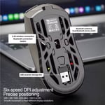 ماوس Smailwolf RS8 12000 DPI Dual-Mode RGB أبيض thumbnail 3
