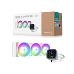DeepCool LS720 SE DIGITAL 360mm AIO Liquid Cooler White thumbnail 7