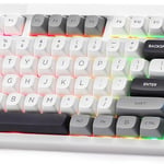 Redragon K729 PRO 80% TKL Mechanical Keyboard, Gasket, RGB, Dual-Mode thumbnail 1