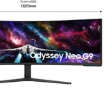 شاشة ألعاب سامسونج أوديسي نيو G9 G95NC منحنية فائقة الاتساع بحجم 57 بوصة (دقة Dual UHD - تقنية Quantum Mini-LED - تردد 240Hz - استجابة 1ms - انحناء 1000R) thumbnail 4