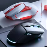 ماوس Ajazz AJ039 سلكي أبيض 4800 DPI RGB thumbnail 3