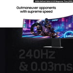 Samsung Odyssey OLED G9 49" DQHD 240Hz QD-OLED Curved Gaming Monitor thumbnail 10