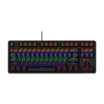 كيبورد Rapoo V500 Pro TKL ميكانيكي سلكي RGB أسود thumbnail 1