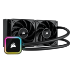 مبرد Corsair H100i Elite 240mm AIO RGB Black thumbnail 1