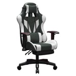Raptor RGC-100 Gaming Chair Green & White thumbnail 5