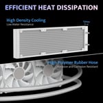 DarkFlash DV360S 360mm AIO Liquid Cooler ARGB White thumbnail 4