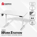 Fantech Workstation WS311 Adjustable Gaming Desk - White thumbnail 2