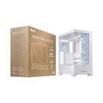 كيس ASUS A31 Plus Mid-Tower ATX أبيض مع 4 مراوح ARGB thumbnail 5