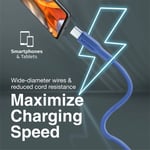 كيبل Promate USB A إلى USB C 1 Meter أبيض thumbnail 9