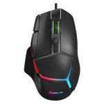Xtrike Me GM-415 Wired Gaming Mouse 8000 DPI RGB Black thumbnail 4