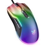 Onikuma CW922 Wired Gaming Mouse 12800 DPI RGB Black thumbnail 5