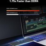 Lexar DDR5 16GB 5600MHz SODIMM Laptop Memory thumbnail 3