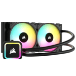 مبرد Corsair H100X Elite 240mm AIO Black thumbnail 3
