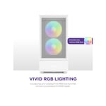 كيس NZXT H5 Flow Mid-Tower أبيض RGB Edition thumbnail 7