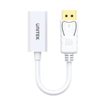 UNITEK DisplayPort to HDMI 1.4 Adapter 4K 30Hz White thumbnail 6