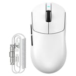 Attack Shark X8 Plus Gaming Mouse 40000 DPI Dual-Mode White thumbnail 1