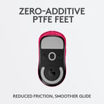 ماوس Logitech G PRO X SUPERLIGHT 2 32000 DPI لاسلكي 60g أسود thumbnail 14