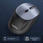 ماوس VegGieg G880 3600 DPI Dual-Mode أسود thumbnail 4